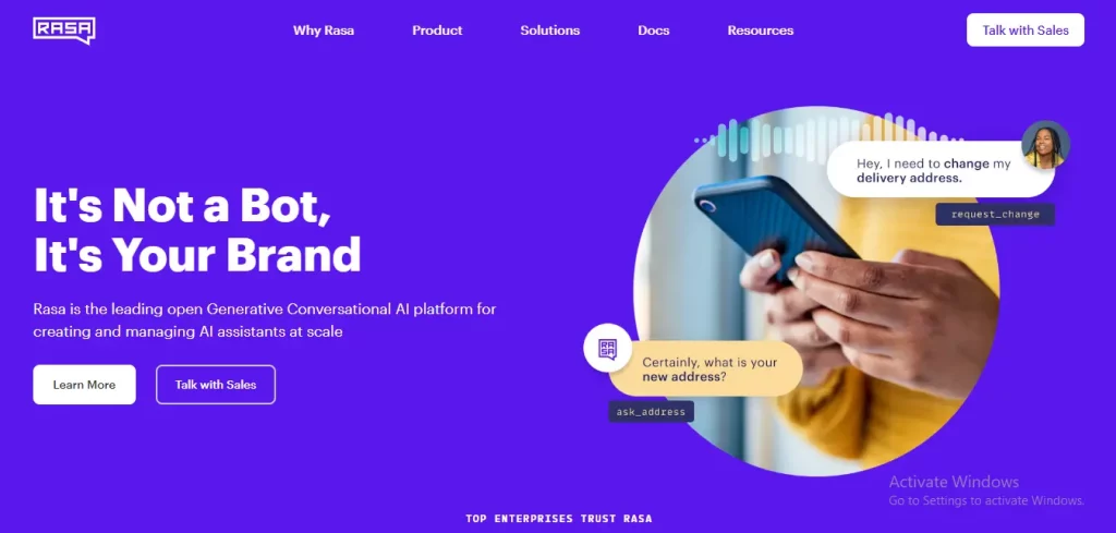 یکی از پروزه های کدباز رایج و محبوب برای ساخت AI Agents ها بر روی استریسک، RASA است.