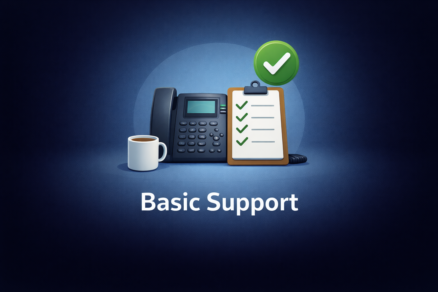 پشتیبانی سیستم تلفنی – پایه